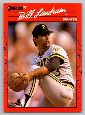 1990 Donruss - Bill Landrum #668 - Image 1 of 2