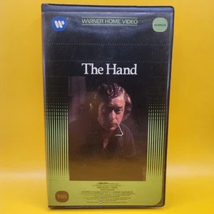 The Hand VHS 1981 Michael Caine Oliver Stone Horror Clamshell Warner Video - Picture 1 of 5