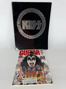 KISS ALIVE WORLDWIDE 1996/1997-WORLD TOUR-Souvenir Concert Book & Magazine - Picture 1 of 11