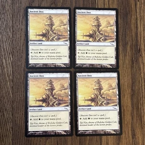 Juego Común Regular Antiguo Den Mirrodin Magic The Gathering X4 Nunca Jugado Casi Nuevo - Imagen 1 de 10