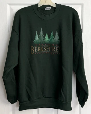 Sudadera De Colección Años 90 Gopher Sport "Explore Berkshires Mass." Talla XL Foto 1 de 4