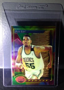 1993-94 Topps Finest Acie Earl #24 Rookie Basketball Card - Picture 1 of 2