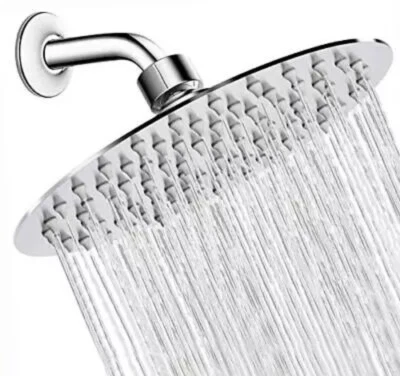 Rare JACUZZI Primo 10" Ultra Thin Rain Can Shower Head Out Of Production 2.5 gpm - Image 1 of 4