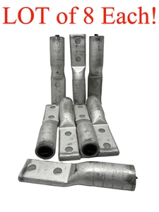 BURNDY YA36A3 HYLUG 600Cm Aluminio/Cobre 2 Agujeros Oregón 8 Cada uno - Imagen 1 de 2