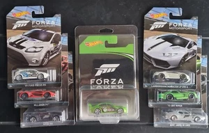 HOT WHEELS 2017 FORZA MOTORSPORT COMPLETE SET OF 6 + CHASE FORD FALCON - Picture 1 of 1