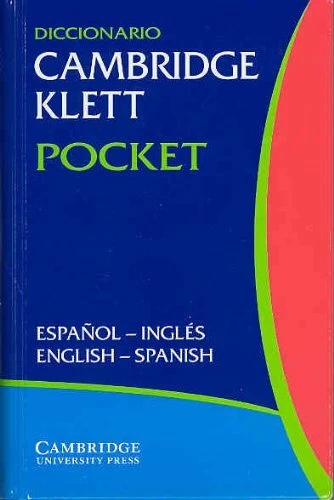 Diccionario Cambridge Klett Pocket Español-Inglés/English-Spanish Flexicover By - Image 1 of 1