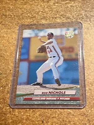 1992 Fleer Ultra Baseball # 352 Rod Nichols - Image 1 of 2