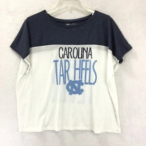 North Carolina Tar Heels NCAA / Old Navy Boxy Cropped T-Shirt Top / Size XXL 2XL - Picture 1 of 7