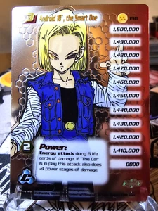 DBZ CCG DRAGON BALL Z ANDROID 18 THE SMART ONE LV3 #198 SAGA DE CELDAS DE LÁMINA DE ALTA TECNOLOGÍA - Imagen 1 de 2
