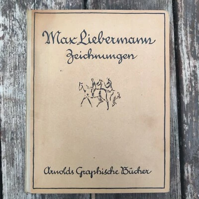 Zeichnungen von Max Liebermann (Drawings by..) 1922 Hans Wolff 100 Plates HC FE - Image 1 of 4