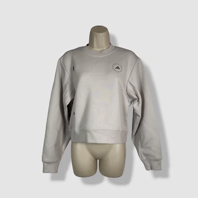 Sudadera suéter de algodón con estampado de logotipo gris para mujer Stella McCartney talla XS Foto 1 de 4