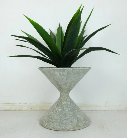 architectural PLANTER mid century willy guhl eternit plant pot 1950s Cover