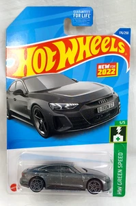 Hot Wheels 2022 First Edition Audi RS-Tron GT Gray Die Cast - Picture 1 of 3