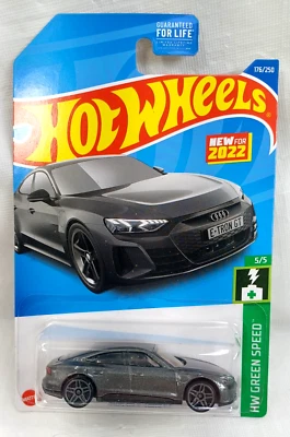Hot Wheels 2022 First Edition Audi RS-Tron GT Gray Die Cast - Image 1 of 3