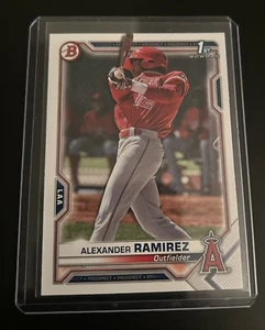 2021 Bowman 1st Alexander Ramirez #BP-145 Los Angeles Angels - Picture 1 of 2