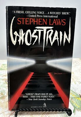 Ghost Train by Stephen Laws - Tor Horror - Paperbacks from Hell - Image 1 of 4