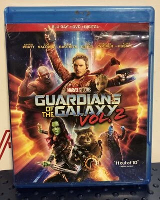 Guardians of the Galaxy: Volume 2 (Blu-ray DVD, 2017) NO CODE - Image 1 of 4