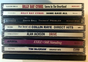 8 CDs: COUNTRY Alan Jackson, Billy Ray Cyrus, David Ball, Collin Raye, T. McGraw - Bild 1 von 5