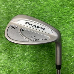 Oxygen Pocket Cavity Sand Wedge 56°Unmarked Flex Steel Shaft RH(NEEDS GRIP)1883 - Picture 1 of 9
