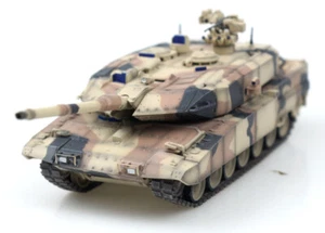 1/72 Alemán Leopardo 2A7PRO Tanque de Batalla Principal Desierto Camuflaje Metal + Modelo de Plástico - Imagen 1 de 11
