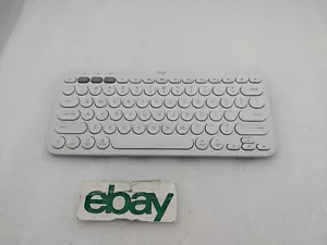 Logitech K380 Wireless Bluetooth Multi-Device Keyboard for MAC (WHITE) FREE S/H - Picture 1 of 7