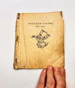Antique Book Illustrated Mother Goose Rhymes Antique Book Children’s Book RARE - Picture 1 of 14