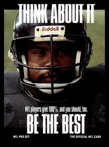 1991 Pro Set #728 Mike Singletary Chicago Bears TAI Football Card NM - Picture 1 of 2