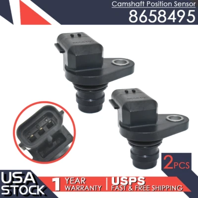 2pcs Camshaft Position Sensor 8658495 For 2004-2016 Volvo S40 S60 V60 XC60 XC70 Foto 1 de 4