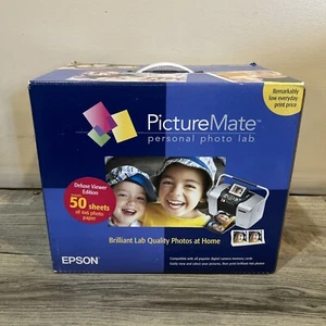 NEW! Epson B351A PictureMate Deluxe PictureMate 500 Personal Photo Lab - Picture 1 of 7