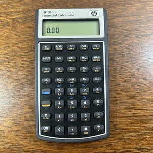 Hewlett Packard HP 10bII+ Financial Calculator Excellent Condition - Picture 1 of 5