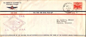 All American Aviation 30 aniversario de correo aéreo Wilmington Delaware 1918-1948 - Imagen 1 de 2