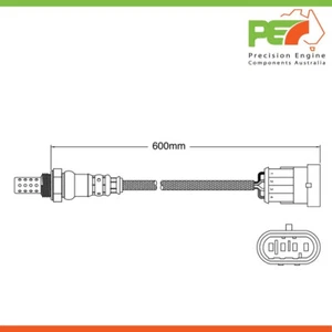 Nuevo * WALKER EE. UU. * Sensor de oxígeno O2 para Fiat Ritmo 198 1.4L Turbo.. - Imagen 1 de 4