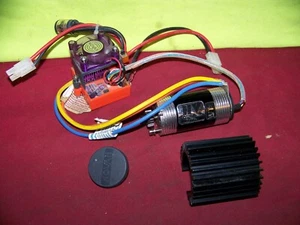 traxxas emaxx revo hv novak esc motor hpi losi ofna usa rc monster tamiya parts - Picture 1 of 6