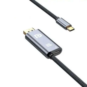 Cable de video fuente de alimentación hembra tipo C 8K@60HZ 2 m - Imagen 1 de 9