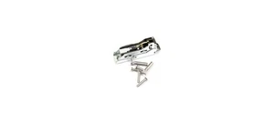 Surface Vertical Rod Top Latch Retrofit Kit, Satin Stainless Steel - Picture 1 of 2
