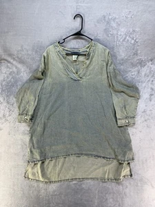 Denim Jaded Gypsy Duster Top L/XL - Picture 1 of 5