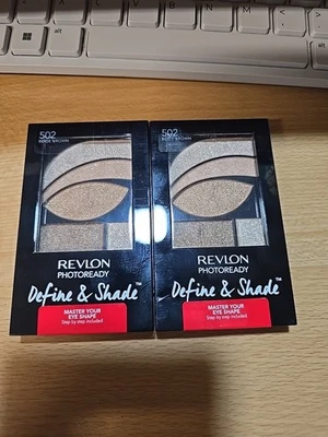 Revlon Photoready Define & Shade Eyeshadow Beige Brown 502 NIPS (Lot Of 2) - Image 1 of 2