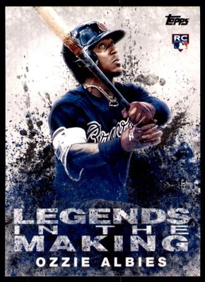 2018 Topps #LITM-4 Ozzie Albies Legends in the Making RC - Image 1 of 2