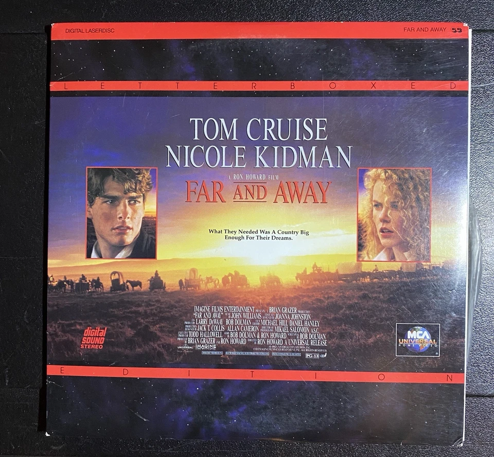 Far and Away Laserdisc Tom Cruise Nicole Kidman - Image 1 of 1