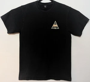 Street Fighter II Blanka Triple Triangle HUF M Ltd Ed schwarzes Hemd 19,5" W x28" L - Bild 1 von 13