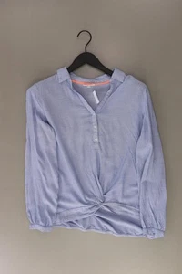 ✅ Street One Langarmbluse Regular Bluse für Damen Gr. 40, M blau aus Viskose ✅ - Bild 1 von 8