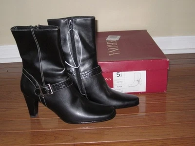 MERONA MAHIRA WOMEN HEELED ANKLE BOOTS 5.5 NEW - Image 1 of 4