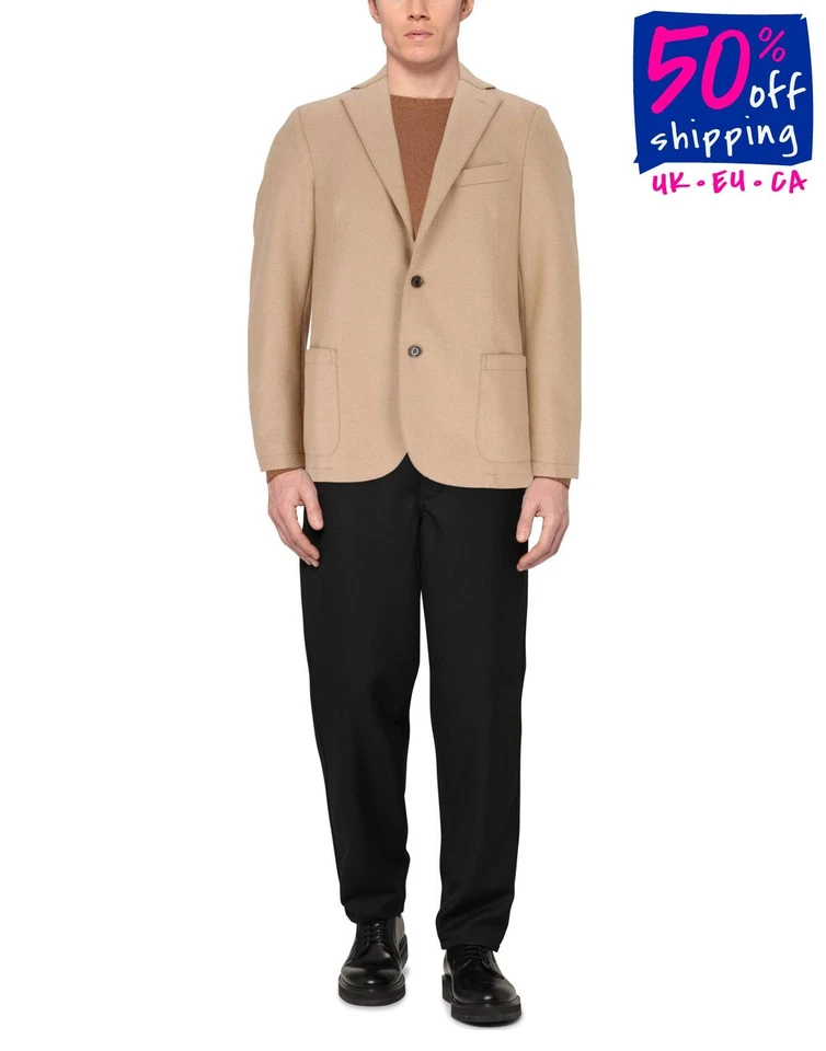 RRP€1100 ELEVENTY Blazer Jacket IT52 US42 XL Wool Blend Made in Italy - Image 1 of 4