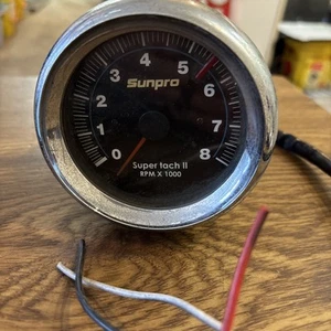 SUNPRO Super Tach II Tachometer RPM x 1000 AS IS Untested - Bild 1 von 5