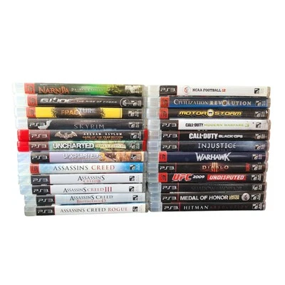 Lote De 24 Videojuegos Sony PlayStation 3 PS3 Call Of Duty, Assassins Creed Etc.. Foto 1 de 3