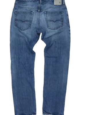 Diesel VINTAGE 2012 BUSTER 0838B 32 X 30 BUTTON FLY REGULAR SLIM TAPERED JEANS - Image 1 of 4
