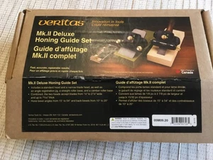 VERITAS Mk.ll Deluxe Honing Guide Set 05M09.20 Extra Pieces No Manual - Picture 1 of 20