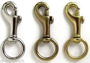 21/2" Zoe Carly Madison Tasche Messing oder Nickel Schraube Schnappgurt Verlängerung - Bild 1 von 1