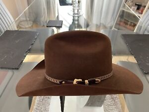 Stetson 4 X Beaver Felt Cowboy Hat 7 1/4