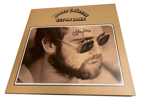 Elton John Honky Chateau 50th Anniversary Gold Vinyl - Hand Signed - Brand New Cover